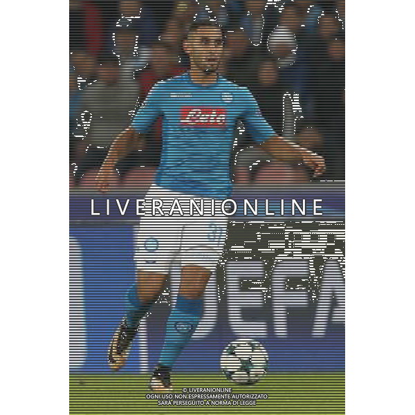 NAPOLI - MANCHESTER City Champions League 01/11/2017 nella foto: FAOUZI GHOULAM ©MOSCA / AGENZIA ALDO LIVERANI SAS 