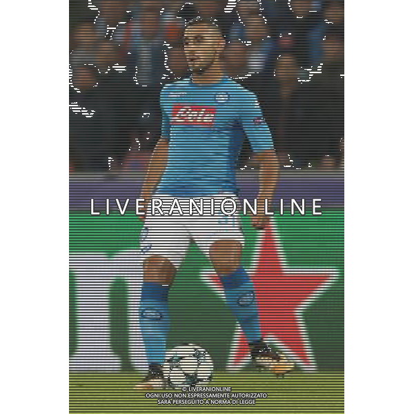 NAPOLI - MANCHESTER City Champions League 01/11/2017 nella foto: FAOUZI GHOULAM ©MOSCA / AGENZIA ALDO LIVERANI SAS 