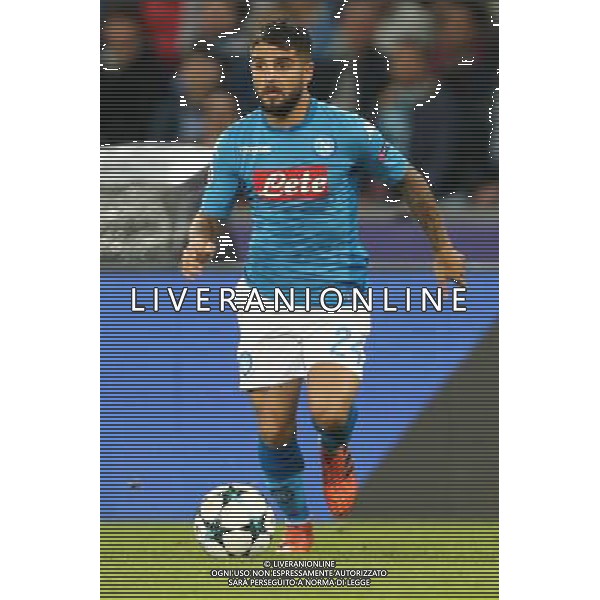 NAPOLI - MANCHESTER City Champions League 01/11/2017 nella foto: LORENZO INSIGNE ©MOSCA / AGENZIA ALDO LIVERANI SAS 