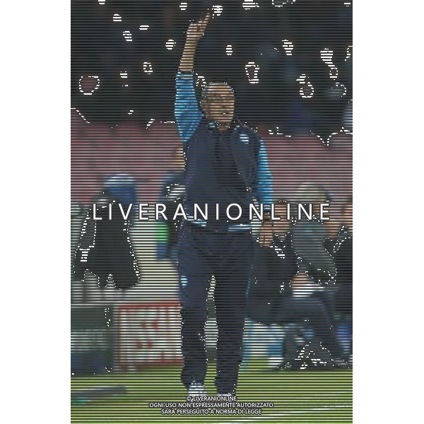 NAPOLI - MANCHESTER City Champions League 01/11/2017 nella foto: MAURIZIO SARRI ©MOSCA / AGENZIA ALDO LIVERANI SAS 