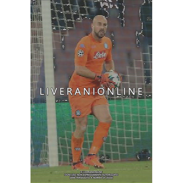 NAPOLI - MANCHESTER City Champions League 01/11/2017 nella foto: PEPE REINA ©MOSCA / AGENZIA ALDO LIVERANI SAS 