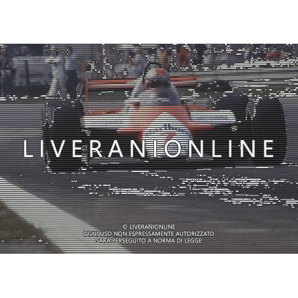 RETROSPETTIVA JOHN WATSON PILOTA F1 NELLA FOTO JOHN WATSON AG ALDO LIVERANI SAS