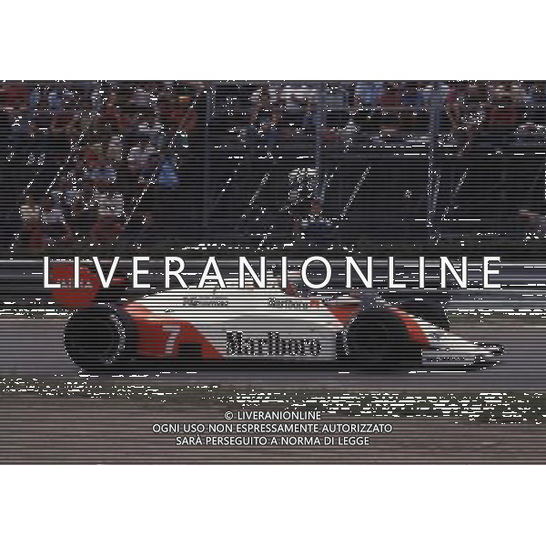 RETROSPETTIVA JOHN WATSON PILOTA F1 NELLA FOTO JOHN WATSON AG ALDO LIVERANI SAS
