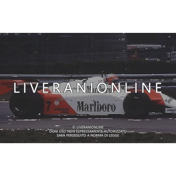 RETROSPETTIVA JOHN WATSON PILOTA F1 NELLA FOTO JOHN WATSON AG ALDO LIVERANI SAS