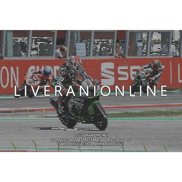 Superbike Imola 13/05/2017 Jonathan Rea dietro Marco Melandri e Tom Sykes FOTO GIANNI SANNA-AG ALDO LIVERANI SAS