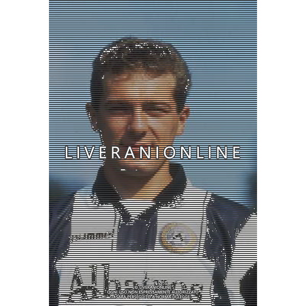 RETROSPETTIVA MAREK KOZMINSKI CALCIATORE NELLA FOTO MAREK KOZMINSKI CON LA MAGLIA DELL\'UDINESE AG ALDO LIVERANI SAS