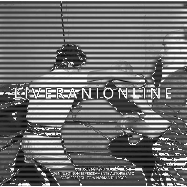 JUAN CARLOS DURAN, pugile argentino naturalizzato italiano - RETROSPETTIVA nella foto il figlio Alessandro durante l\'allenamento in palestra a Ferrara nel 1980 ©ARCHIVIO / AGENZIA ALDO LIVERANI SAS 