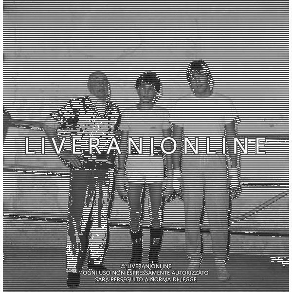 JUAN CARLOS DURAN, pugile argentino naturalizzato italiano - RETROSPETTIVA nella foto il figlio Alessandro e Massimiliano durante l\'allenamento in palestra a Ferrara nel 1980 ©ARCHIVIO / AGENZIA ALDO LIVERANI SAS 