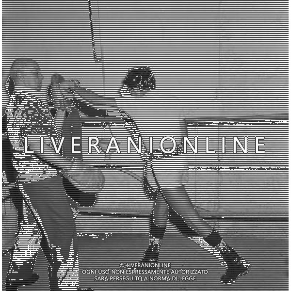 JUAN CARLOS DURAN, pugile argentino naturalizzato italiano - RETROSPETTIVA nella foto il figlio Alessandro durante l\'allenamento in palestra a Ferrara nel 1980 ©ARCHIVIO / AGENZIA ALDO LIVERANI SAS 