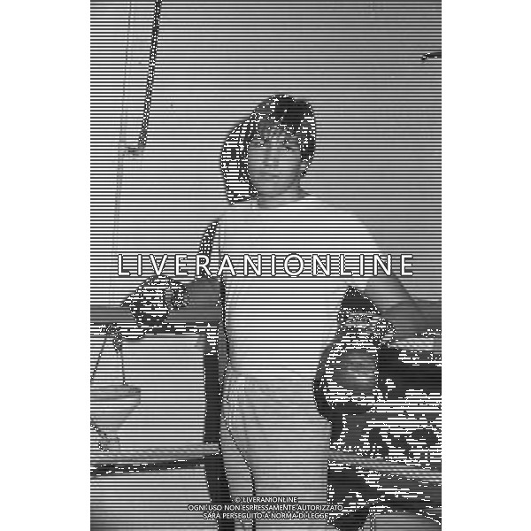 JUAN CARLOS DURAN, pugile argentino naturalizzato italiano - RETROSPETTIVA nella foto il figlio Massimiliano durante l\'allenamento in palestra a Ferrara nel 1980 ©ARCHIVIO / AGENZIA ALDO LIVERANI SAS 