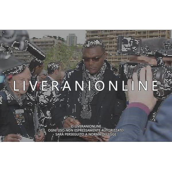 Golden Foot Ceremony 2017 Montecarlo (Principato di Monaco) - 07.11.2017 Nella Foto:Promenade des Champions - Marcelle Desailly /Ph.Vitez-Ag. Aldo Liverani