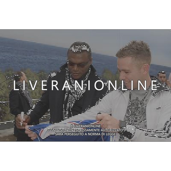 Golden Foot Ceremony 2017 Montecarlo (Principato di Monaco) - 07.11.2017 Nella Foto:Promenade des Champions - Marcelle Desailly /Ph.Vitez-Ag. Aldo Liverani