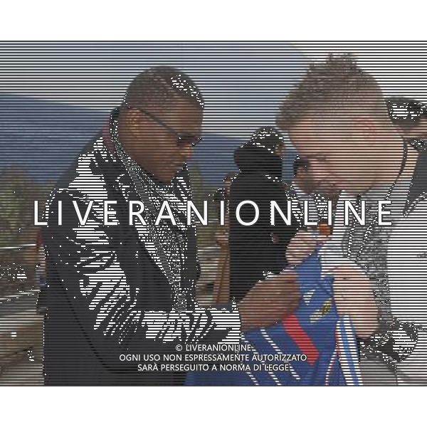 Golden Foot Ceremony 2017 Montecarlo (Principato di Monaco) - 07.11.2017 Nella Foto:Promenade des Champions - Marcelle Desailly /Ph.Vitez-Ag. Aldo Liverani