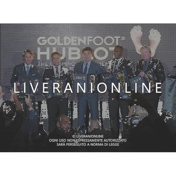 Golden Foot Ceremony 2017 Montecarlo (Principato di Monaco) - 07.11.2017 Nella Foto:Le leggende Roberto Mancini,Micheal Owen,Lee Ming,Marcel Desailly,Oliver Kahn /Ph.Vitez-Ag. Aldo Liverani