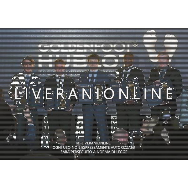 Golden Foot Ceremony 2017 Montecarlo (Principato di Monaco) - 07.11.2017 Nella Foto:Le leggende Roberto Mancini,Micheal Owen,Lee Ming,Marcel Desailly,Oliver Kahn /Ph.Vitez-Ag. Aldo Liverani