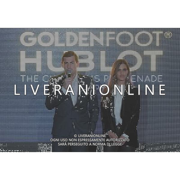 Golden Foot Ceremony 2017 Montecarlo (Principato di Monaco) - 07.11.2017 Nella Foto:Casillas vincitore Goldenfoot 2017 con Sara Carbonero /Ph.Vitez-Ag. Aldo Liverani