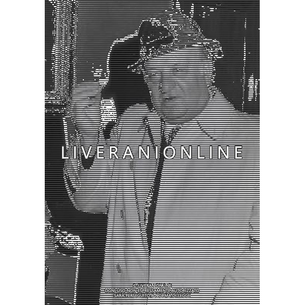 RETROSPETTIVA LENZINI UMBERTO PRESIDENTE LAZIO NELLA FOTO LENZINI UMBERTO PRESIDENTE LAZIO CALCIO AG ALDO LIVERANI SAS