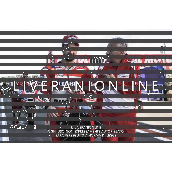 09.11.2017. Circuito Ricardo Tormo, Valencia, Spagna. Marc Marquez e Andrea Dovizioso. foto g.piazzolla-ag aldo liverani sas