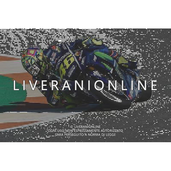 10.11.2017.Circuito Ricardo Tormo, Valencia, Spagna.Valentino Rossi Â©PIAZZOLLA / AGENZIA ALDO LIVERANI SAS - Le prove libere del GP di Valencia, 17mo round del Mondiale MotoGP 2017 - Spagna 10/11/2017