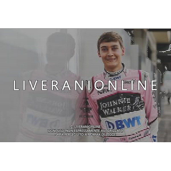 George Russell (GBR) Sahara Force India F1 Team Test Driver. 09.11.2017. Formula 1 World Championship, Rd 19, Brazilian Grand Prix, Sao Paulo, Brazil, Preparation Day. AG ALDO LIVERANI SAS ONLY ITALY