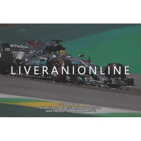 Lewis Hamilton (GBR) Mercedes AMG F1 W08. 10.11.2017. Formula 1 World Championship, Rd 19, Brazilian Grand Prix, Sao Paulo, Brazil, Practice Day. AG ALDO LIVERANI SAS ONLY ITALY