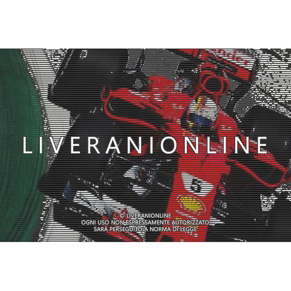 Sebastian Vettel (GER) Ferrari SF70H. 10.11.2017. Formula 1 World Championship, Rd 19, Brazilian Grand Prix, Sao Paulo, Brazil, Practice Day. AG ALDO LIVERANI SAS ONLY ITALY