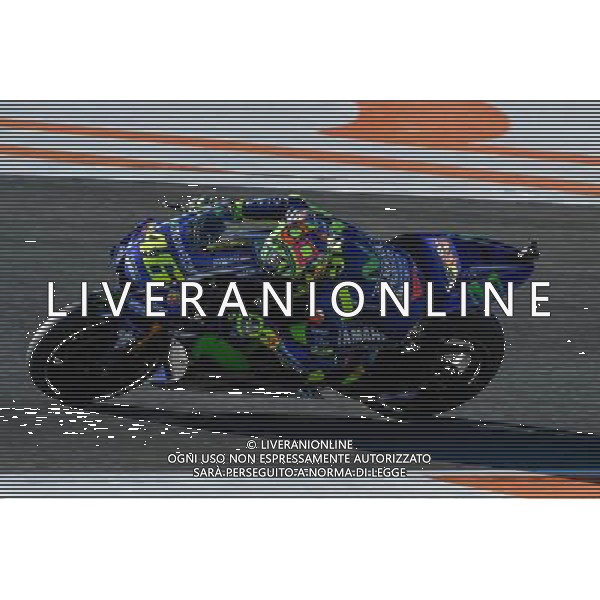 11.11.2017. Circuito Ricardo Tormo, Valencia, Spagna. Valentino Rossi FOTO G.PIAZZOLLA-AG ALDO LIVERANI SAS