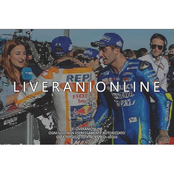 11.11.2017. Circuito Ricardo Tormo, Valencia, Spagna.Marc Marquez e Andrea Iannone Gaetano Piazzolla/Ag. Aldo Liverani s.a.s.