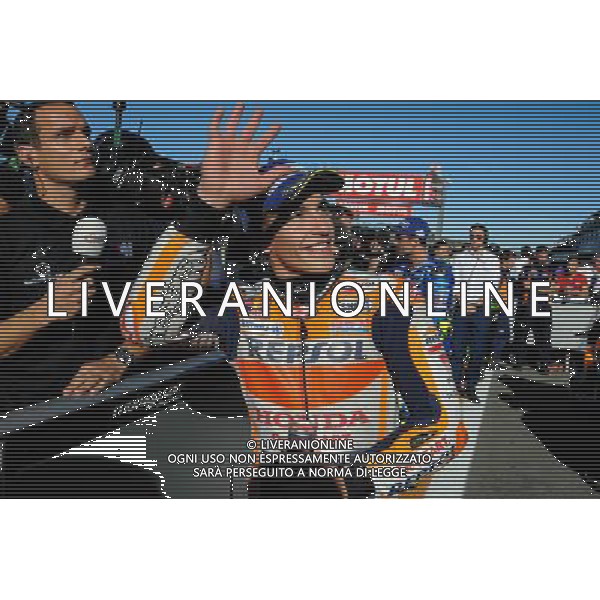 11.11.2017. Circuito Ricardo Tormo, Valencia, Spagna. Marc MarquezGaetano Piazzolla/Ag. Aldo Liverani s.a.s.