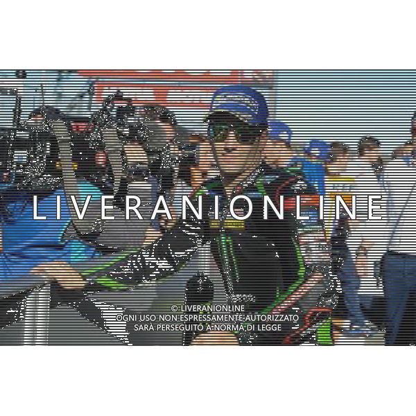 11.11.2017. Circuito Ricardo Tormo, Valencia, Spagna.Johann Zarco Gaetano Piazzolla/Ag. Aldo Liverani s.a.s.