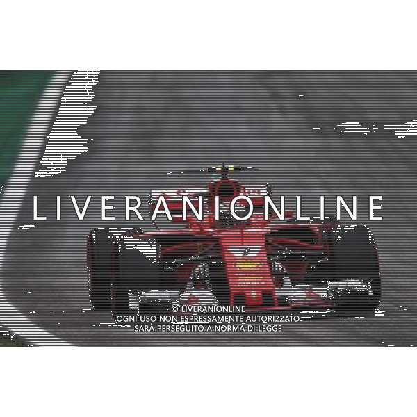 Kimi Raikkonen (FIN) Ferrari SF70H. 11.11.2017. Formula 1 World Championship, Rd 19, Brazilian Grand Prix, Sao Paulo, Brazil, Qualifying Day. - www.xpbimages.com, EMail: requests@xpbimages.com - copy of publication required for printed pictures. Every used picture is fee-liable. Â© Copyright: Moy / XPB Images/Ag. Aldo Liverani s.a.s.