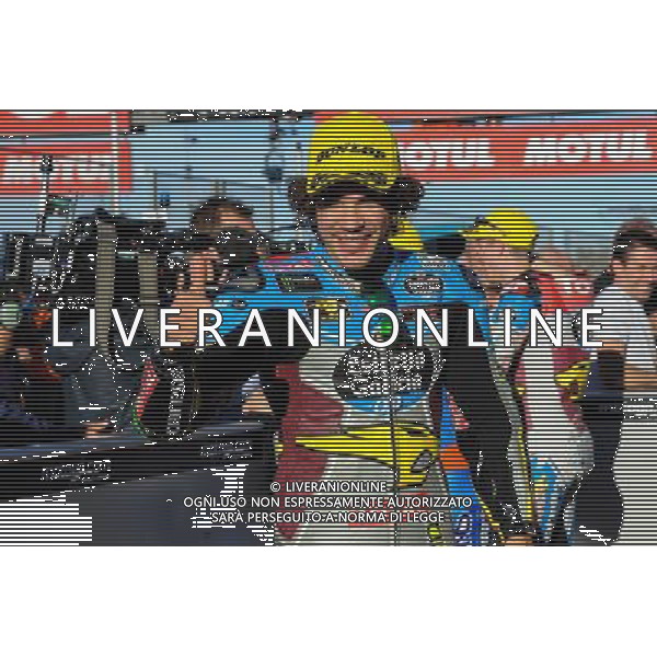 11.11.2017. Circuito ricardo Tormo, Valencia, Spagna. Franco Morbidelli FOTO G.PIAZZOLLA-AG ALDO LIVERANI SAS