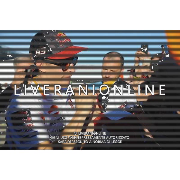 11.11.2017. Circuito ricardo Tormo, Valencia, Spagna. Marc Marquez FOTO G.PIAZZOLLA-AG ALDO LIVERANI SAS