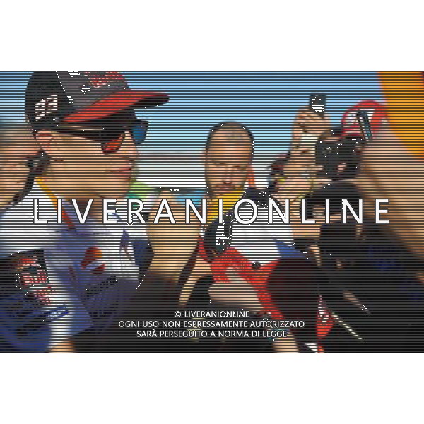 11.11.2017. Circuito ricardo Tormo, Valencia, Spagna. Marc Marquez FOTO G.PIAZZOLLA-AG ALDO LIVERANI SAS