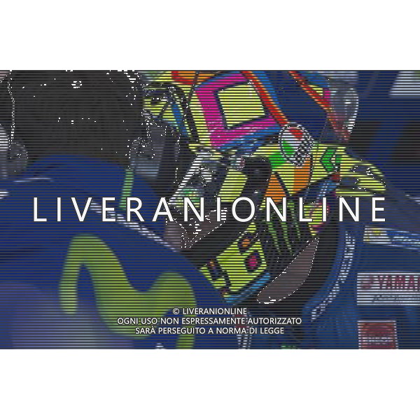 11.11.2017. Circuito Ricardo Tormo, Valencia, Spagna. Valentino Rossi FOTO G.PIAZZOLLA-AG ALDO LIVERANI SAS