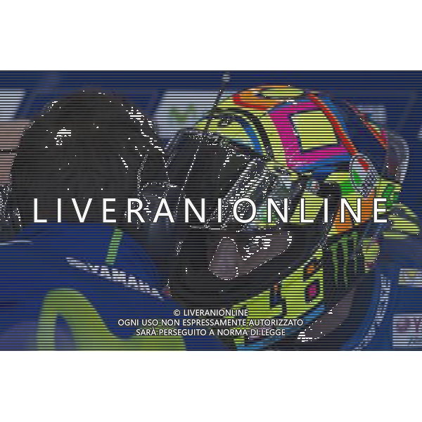 11.11.2017. Circuito Ricardo Tormo, Valencia, Spagna. Valentino Rossi FOTO G.PIAZZOLLA-AG ALDO LIVERANI SAS