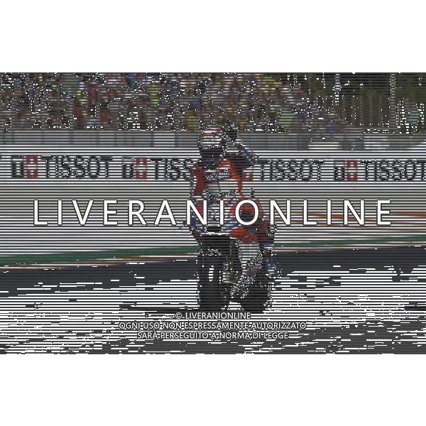 11.11.2017. Circuito Ricardo Tormo, Valencia, Spagna. Andrea Iannone FOTO G.PIAZZOLLA-AG ALDO LIVERANI SAS