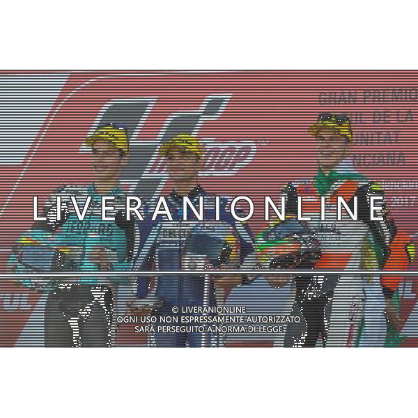 12.11.2017.Circuito ricardo tormo, Valencia, Spagna. Joan Mir, Jorge Navarro, Marcos ramirez FOTO G. PIAZZOLLA-AG ALDO LIVERANI SAS