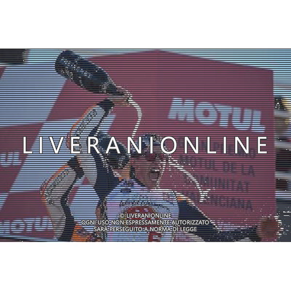 12.11.2017. Circuito Ricardo Tormo, Valencia, Spagna. Marc Marquez FOTO G PIAZZOLLA-AG ALDO LIVERANI SAS