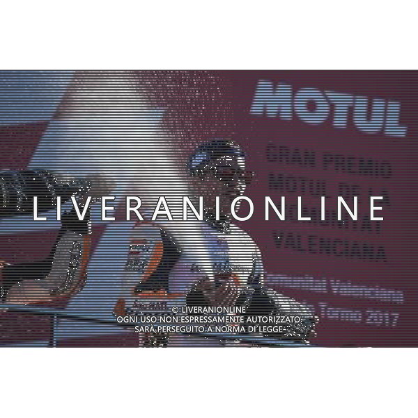 12.11.2017. Circuito Ricardo Tormo, Valencia, Spagna. Marc Marquez FOTO G PIAZZOLLA-AG ALDO LIVERANI SAS