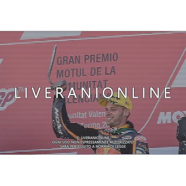 12.11.2017. Circuito Ricardo Tormo, Valencia, Spagna.Brad Binder FOTO G PIAZZOLLA-AG ALDO LIVERANI SAS