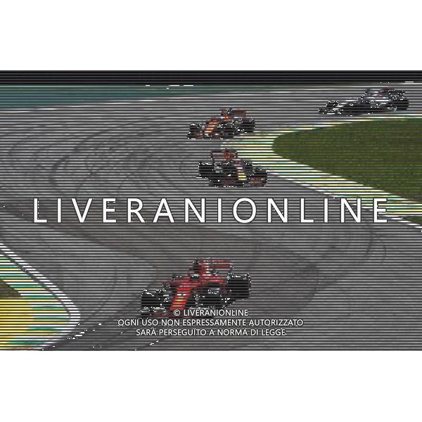 Kimi Raikkonen (FIN) Ferrari SF70H. 12.11.2017. Formula 1 World Championship, Rd 19, Brazilian Grand Prix, Sao Paulo, Brazil, Race Day. AG ALDO LIVERANI SAS ONLY ITALY