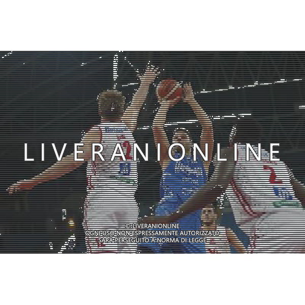 Lega Basket serie A Victoria Libertas Pesaro - Happy Casa Brindisi 12/11/2017 nella foto: Giuri Marco Â©Claudio Zamagni/Agenzia Aldo Liverani Giuri Marco during basketball match between Victoria Libertas Pallacanestro Pesaro and Happy Casa Brindisi at Adriatic Arena in Pesaro on November 12 2017 photo credit Claudio Zamagni/Aldo Liverani Photo Agency 