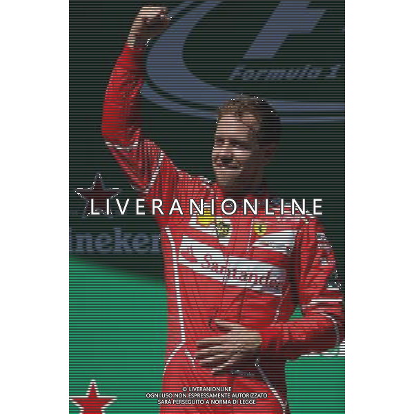 Sebastian Vettel (GER) Scuderia Ferrari 12.11.2017. Formula 1 World Championship, Rd 19, Brazilian Grand Prix, Sao Paulo, Brazil, Race Day. AG ALDO LIVERANI SAS ONLY ITALY