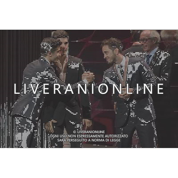 12.11.2017. Palazzo dei congressi Valencia, Spagna. Marc Marquez e Andrea Dovizioso FOTO G.PIAZZOLLA-AG ALDO LIVERANI SAS