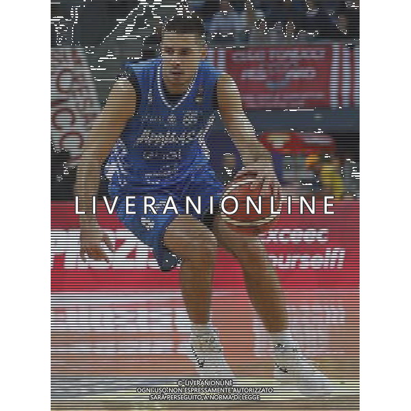 Lega Basket serie A Victoria Libertas Pesaro - Happy Casa Brindisi 12/11/2017 nella foto: Tepic Milenko Â©Claudio Zamagni/Agenzia Aldo Liverani Tepic Milenko during basketball match between Victoria Libertas Pallacanestro Pesaro and Happy Casa Brindisi at Adriatic Arena in Pesaro on November 12 2017 photo credit Claudio Zamagni/Aldo Liverani Photo Agency 