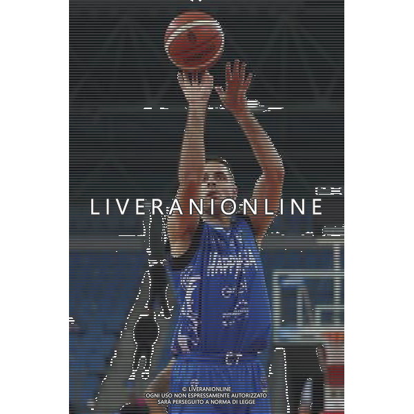 Lega Basket serie A Victoria Libertas Pesaro - Happy Casa Brindisi 12/11/2017 nella foto: Tepic Milenko Â©Claudio Zamagni/Agenzia Aldo Liverani Tepic Milenko during basketball match between Victoria Libertas Pallacanestro Pesaro and Happy Casa Brindisi at Adriatic Arena in Pesaro on November 12 2017 photo credit Claudio Zamagni/Aldo Liverani Photo Agency 