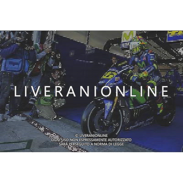 14.11.2017. Circuito Ricardo Tormo, Valencia, Spagna. Primo giorno di test. Valentino Rossi FOTO G.PIAZZOLLA-AG ALDO LIVERANI SAS