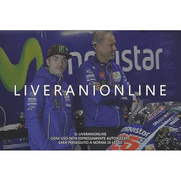 14.11.2017. Circuito Ricardo Tormo, Valencia, Spagna. Primo giorno di test. Maverick Vinales FOTO G.PIAZZOLLA-AG ALDO LIVERANI SAS