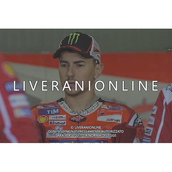 14.11.2017. Circuito Ricardo Tormo, Valencia, Spagna. Primo giorno di test. Jorge Lorenzo FOTO G.PIAZZOLLA-AG ALDO LIVERANI SAS